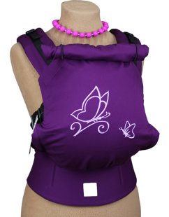 Эргономичный рюкзак TeddySling - Purple - слинг, эрго-рюкзак, эргономичная сумка кенгуру
